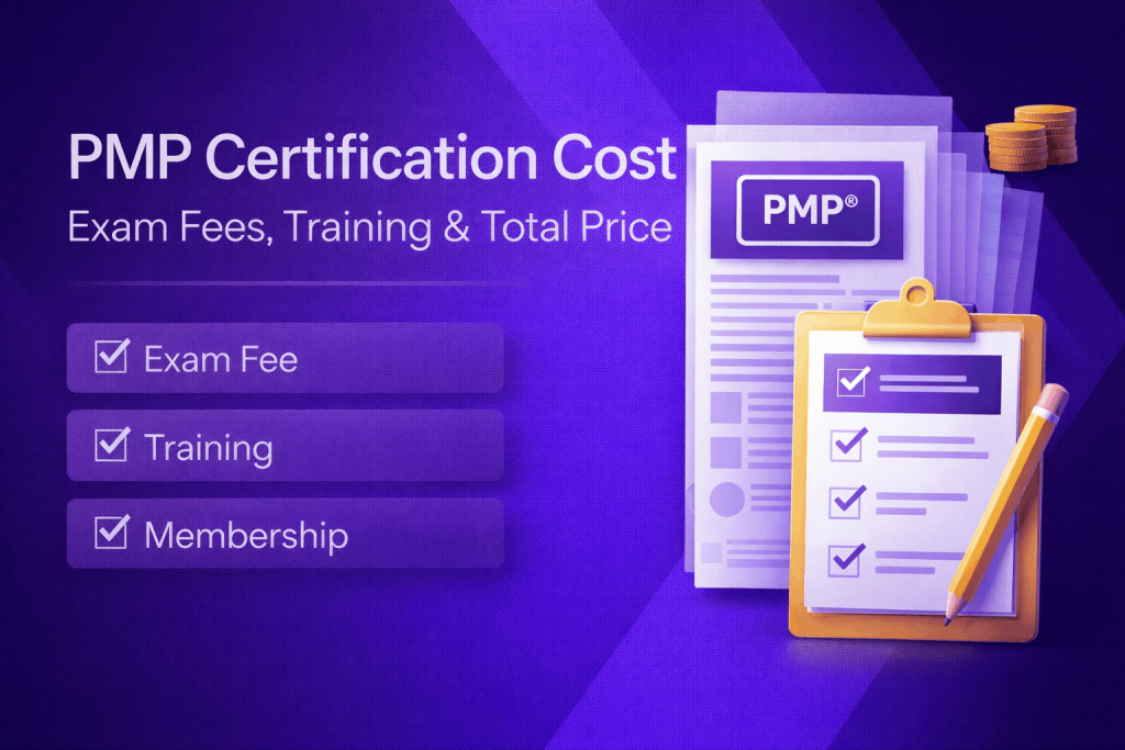 PMP Certification Cost Exam Fees, Training Cost & Total Price